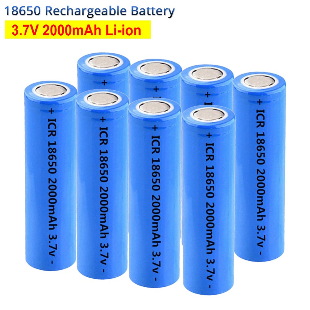 18650 充電電池 2000mAh 鋰離子電芯 CSIP